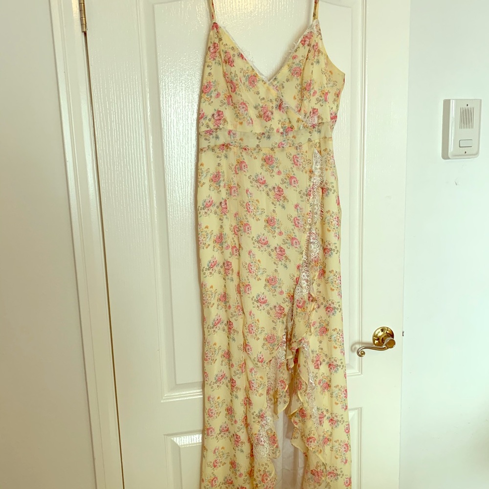 Beautiful floral floor length dress